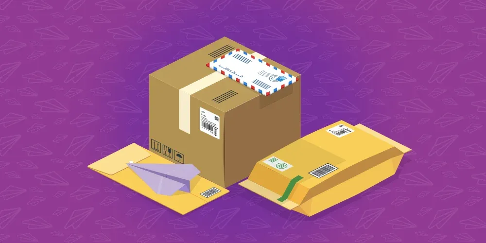 Caja y sobres para envíos